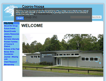 Tablet Screenshot of genealogy-noosa.org.au